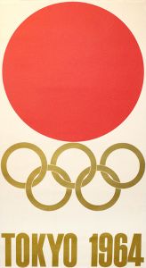 1964東京オリンピックポスター　全4枚 / 亀倉雄策