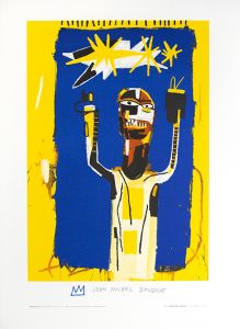 Welcoming Jeers リトグラフ ポスター／ジャン=ミシェル・バスキア（Welcoming Jeers／Jean Michel Basquiat)のサムネール