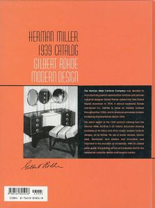 「HERMAN MILLER 1939 CATALOG GILBERT ROHDE MODERN DESIGN / Leslie Pina」画像1