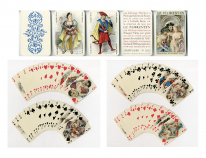  LE FLORENTIN Playing Cards 1955 Made in France / Unknown
