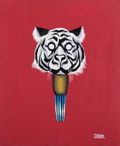 Tiger head / COOKIE