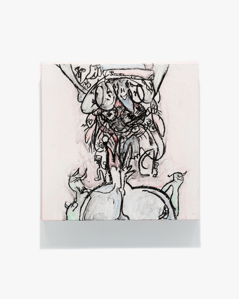 【22】「Untitled」¥220,000　2023年/ユニーク/サイン入/H400 x W400 x D40 (mm)