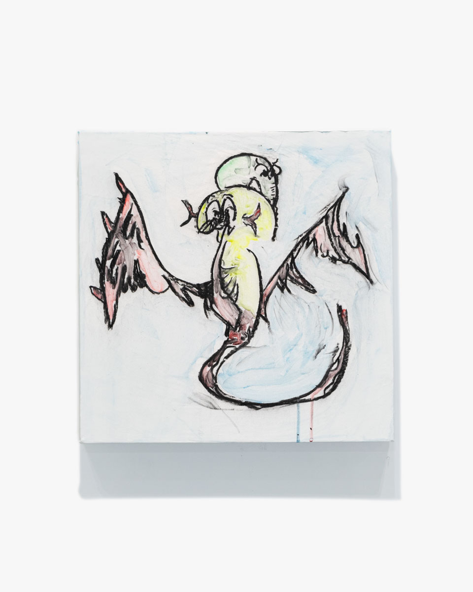 【25】「Untitled」¥220,000　2023年/ユニーク/サイン入/H400 x W400 x D40 (mm)