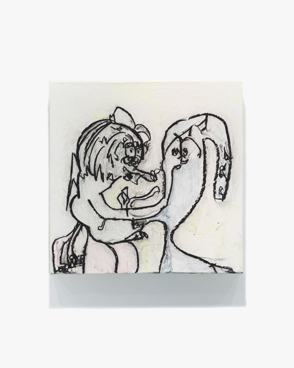 【26】「Untitled」¥220,000　2023年/ユニーク/サイン入/H400 x W400 x D40 (mm)