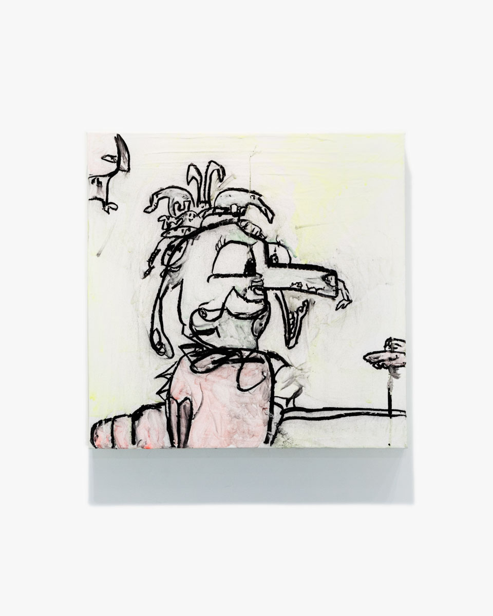 【20】「Untitled」¥220,000　2023年/ユニーク/サイン入/H400 x W400 x D40 (mm)