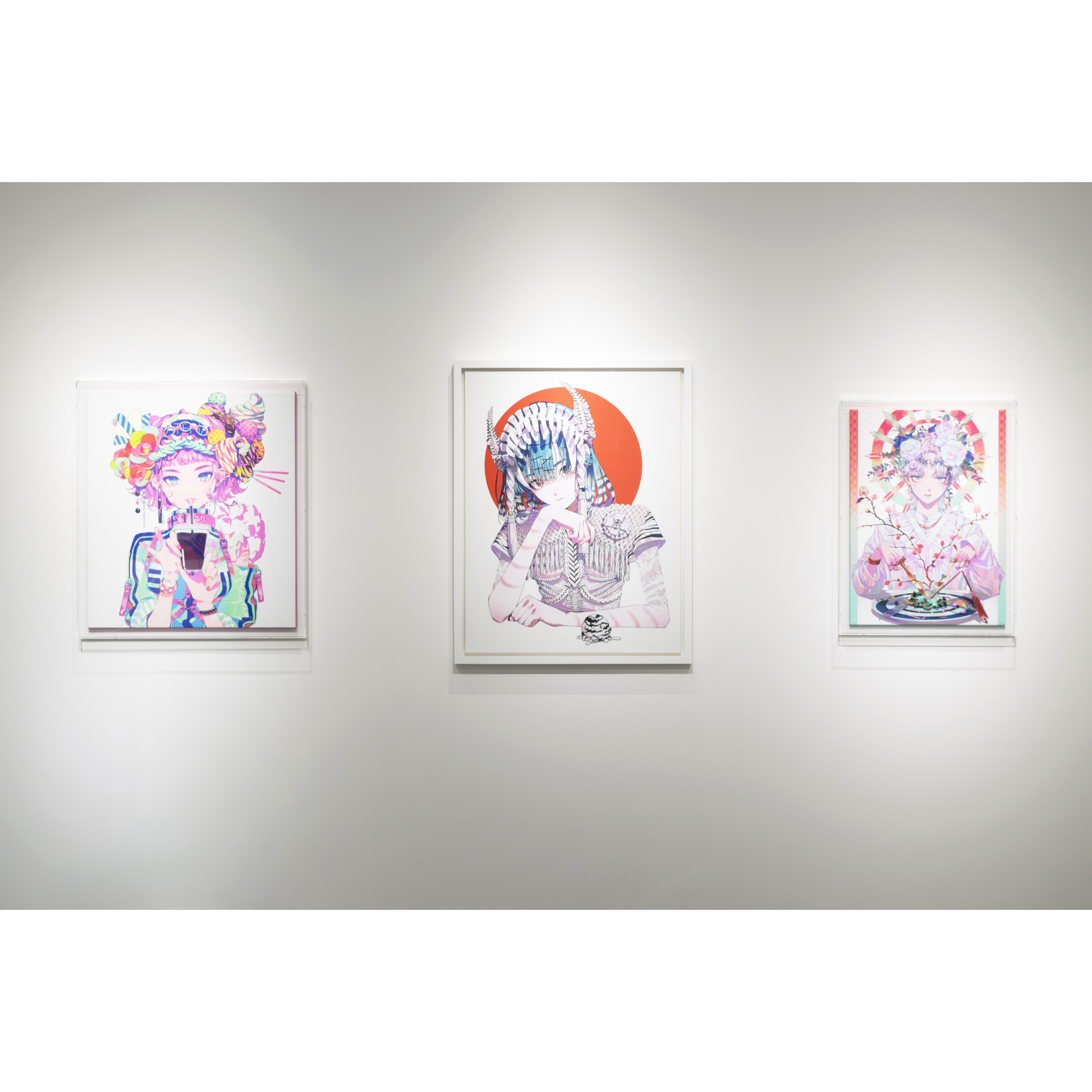 秋赤音個展「蹤跡」は会期を終了致しました。