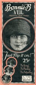 1920年代フランス製ベール シルクの刺繍入りのサムネール