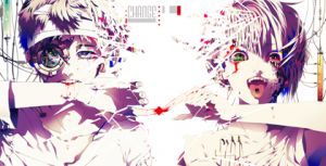 秋赤音ジークレープリント額　「Last Reason」 【サイン入/Signed】 / 秋赤音　AKIAKANE