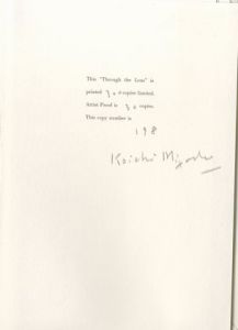 「Through the Lens 「レンズを通して」　【サイン入/Signed】 / 宮崎皓一　Koichi Miyazaki」画像1