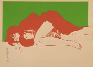 佐伯俊男 シルクスクリーン／佐伯俊男（Toshio Saeki Screenprint／Toshio Saeki)のサムネール