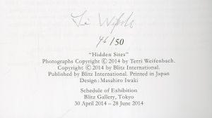 「Hidden Sites / Terri Weifenbach 」画像2