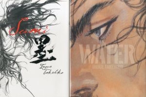 バガボンド画集 『墨 Sumi』＆『WATER』　（2冊セット）のサムネール