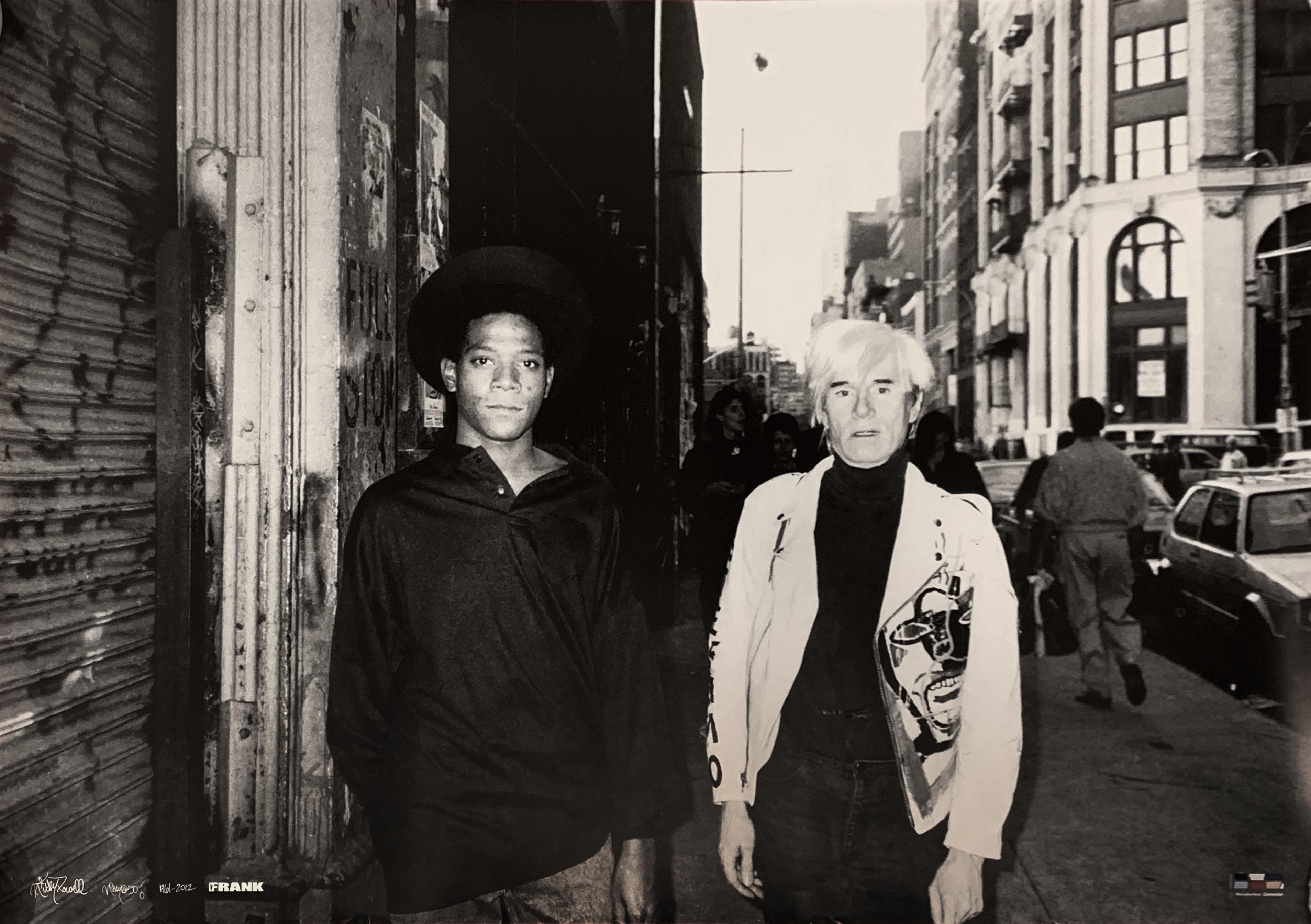 「Ricky Powell & Andy Warhol & Jean Michel & Basquiat Soho NYC 1985 Print / Ricky Powell,Andy Warhol,Jean Michel,Basquiat」メイン画像