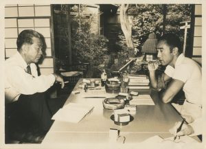 対談　林房雄／（Photo Print of Yukio Mishima 