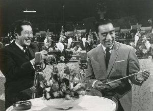 「読響指揮」より　團伊玖磨／（Photo print of Yukio Mishima with Ikuma Dan／)のサムネール