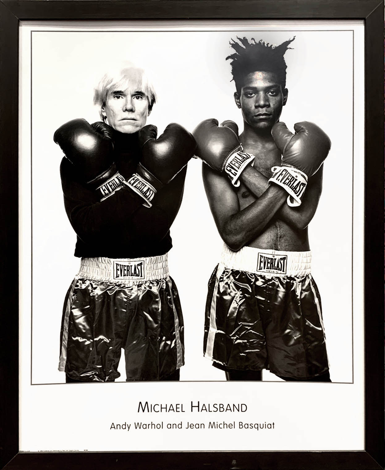 「Andy Warhol and Jean Michel Basquiat Poster / Michael Halsband」メイン画像