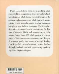 「THE CLOTHING LABEL BOOK / Tina Skinner / Jenna Palecko Schuck」画像1