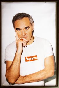 シュプリーム ポスター ” モリッシー ”／写真: テリー・リチャードソン（Supreme campaign Poster 