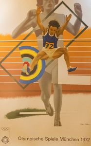 1972年 夏季 ミュンヘン オリンピックポスターのサムネール