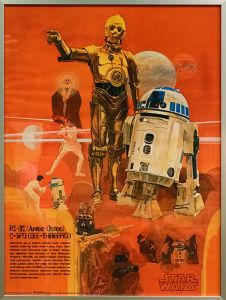 「スター・ウォーズ　ポスター 1977 バーガーシェフ/コカコーラ　4枚セット / デル・ニコラス」画像2