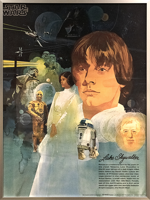 スター・ウォーズ ポスター 1977 バーガーシェフ/コカコーラ 4枚セット