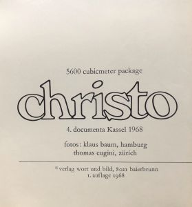 「Christo & Jeanne-Claude「5600 cubic meter package」【With publication】 / Photo : Klaus baum 」画像3