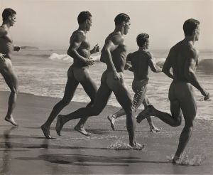 Point Conception Beach Santa Barbara 【サイン入 ヴィンテージプリント】／ブルース・ウェーバー（Claes and Little Bear at the campground on Bear Pond, Adirondack Park 【Signed Vintage Print】／Bruce Weber)のサムネール