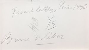 「French Bulldog, Paris【Signed】 / Bruce Weber」画像1