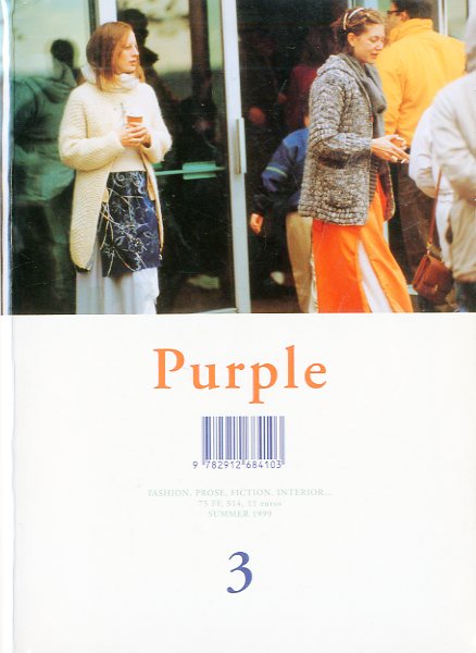 「Purple 3 Summer 1999 / Author:Olivier Zahm, Elein Fleiss Photo: Terry Richardson, Mark Borthwick, Chikashi Suzuki」メイン画像