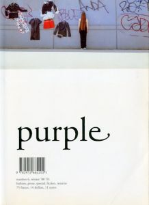 ／著：オリヴィエ・ザーム, エレン・フライス 写真：マーク・ボスウィック（Purple 6 Winter `00`01／Author:Olivier Zahm, Elein Fleiss Photo:Mark Borthwick)のサムネール