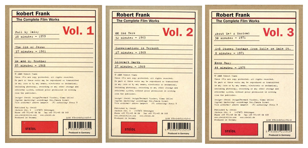 Robert Frank Complete Film Works Vol1