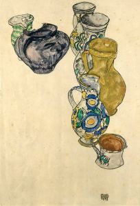 「Egon Schiele: Aquarelle und Zeichnungen / Egon Schiele」画像3