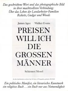 「5000 Jahre Kunst, 150 Jahre Photographie, 15 Jahre Schirmer/Mosel / August Sander, Cindy Sherman, etc.」画像2