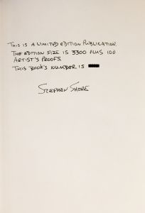 「【サイン入 / Signed】A Road Trip Journal / Stephen Shore　」画像3