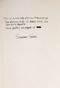 「【サイン入 / Signed】A Road Trip Journal / Stephen Shore　」画像3