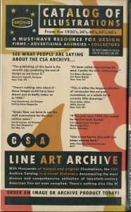「CSA Line Art Archive Catalog / Charles S. Anderson 」画像1