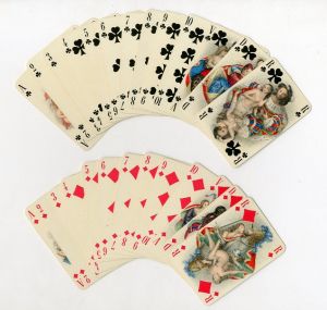 「 LE FLORENTIN Playing Cards 1955 Made in France / Unknown」画像2
