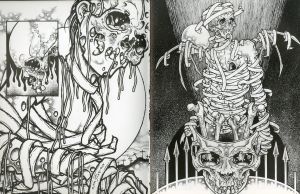 「SKELETAL : limited hard cover ASTRO  ZOMBIES version A collection of illustrations / PUSHEAD」画像6