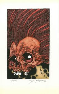 「SKELETAL : limited hard cover ASTRO  ZOMBIES version A collection of illustrations / PUSHEAD」画像2