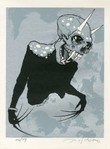 「SKELETAL : limited hard cover ASTRO  ZOMBIES version A collection of illustrations / PUSHEAD」画像1