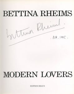 「MODERN LOVERS / Bettina Rheims」画像1
