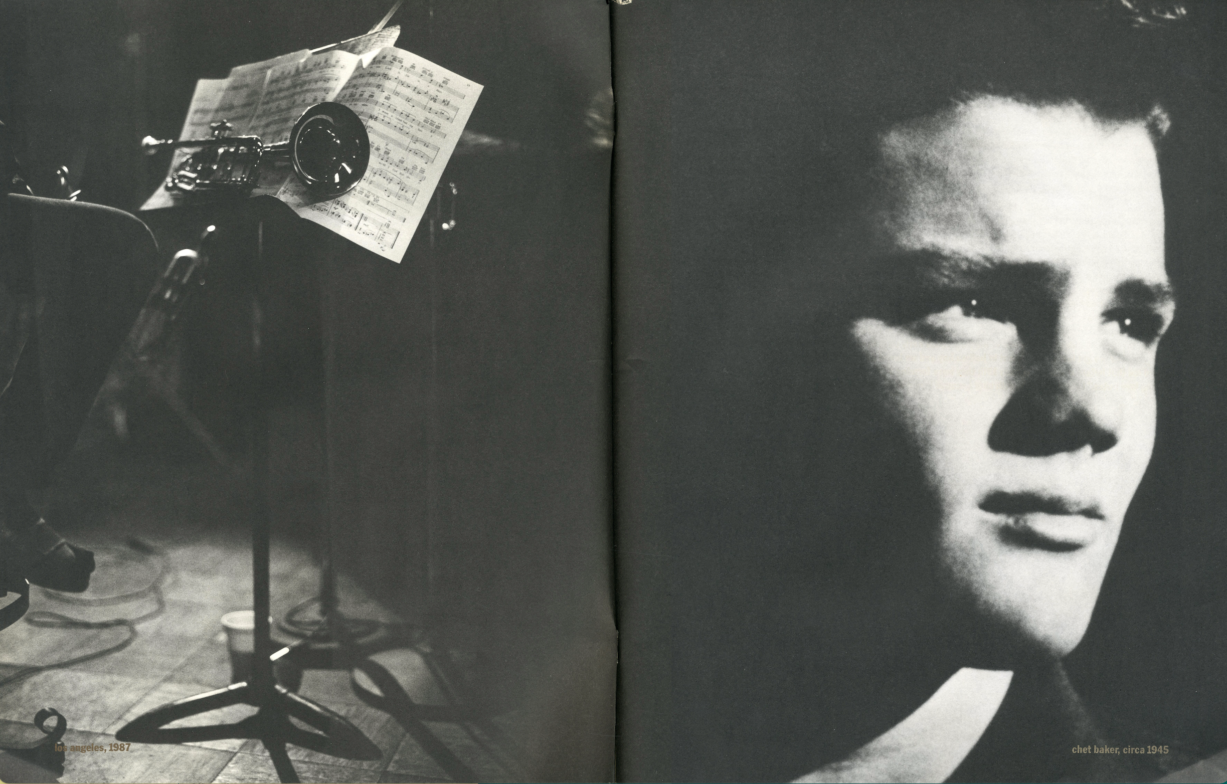 LET'S GET LOST STARRING CHET BAKER / Photo: Bruce Weber LET'S GET LOST STARRING CHET BAKER / Photo: Bruce Weber