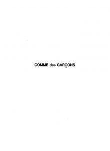 「Comme des Garçons Furniture Catalog / Supervision: Rei Kawakubo」画像2