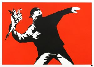 Love Is In The Air / Banksy