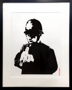 BANKSY COPY ルードカーパー / 複製／バンクシー（BANKSY COPY Rude Cooper / Reproduction／Banksy)のサムネール