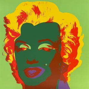 アンディ・ウォーホル　サンデー B. モーニング　マリリン・モンロー(B)／アンディ・ウォーホル（Andy Warhol Sunday B. Morning Marilyn Monroe(B)／Andy Warhol)のサムネール
