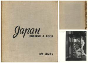 JAPAN THROUGH A LEICA／著：木村伊兵衛　デザイン：原弘（JAPAN THROUGH A LEICA／Author: Ihee Kimura (Ihei Kimura)　Design: Hiromu Hara)のサムネール