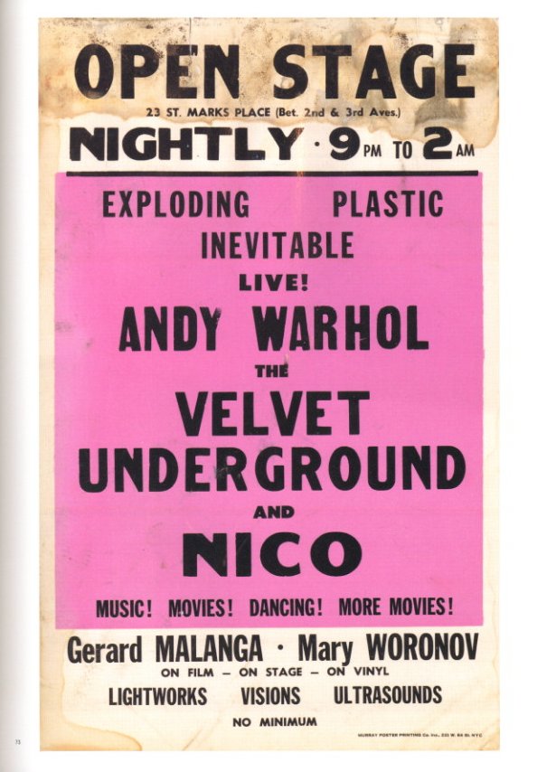 THE VELVET UNDERGROUND New York Art 写真集