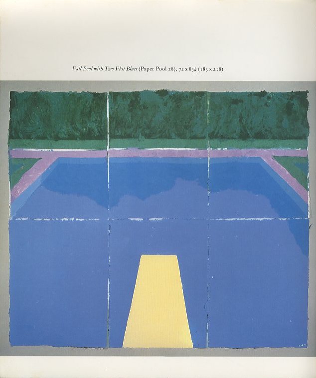 paper pools / David Hockney Edit: Nikos Stangos | 小宮山書店 