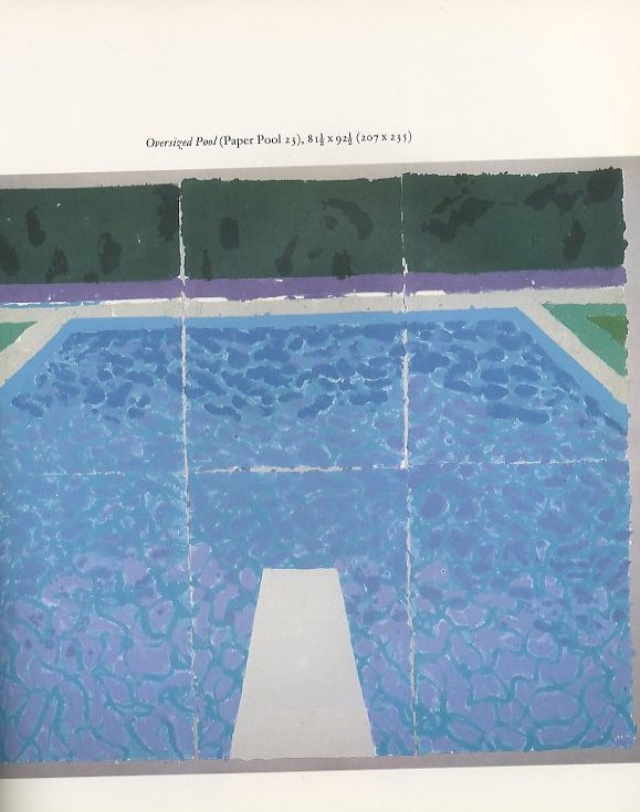 paper pools / David Hockney Edit: Nikos Stangos | 小宮山書店 